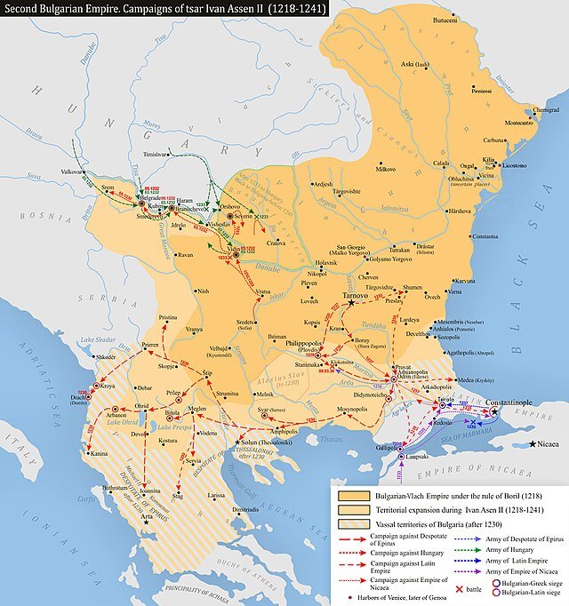 The Kipchaks and the Second Bulgarian Empire