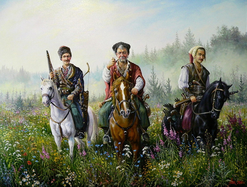 Why do Cossacks and Kazakhs have a common ancestor, the Kipchaks?