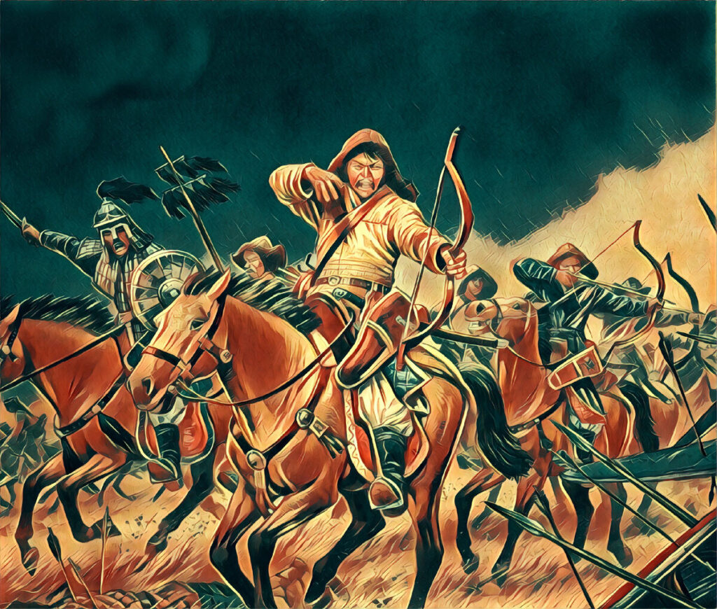 What did the army of the Mongol Khan Batu eat?