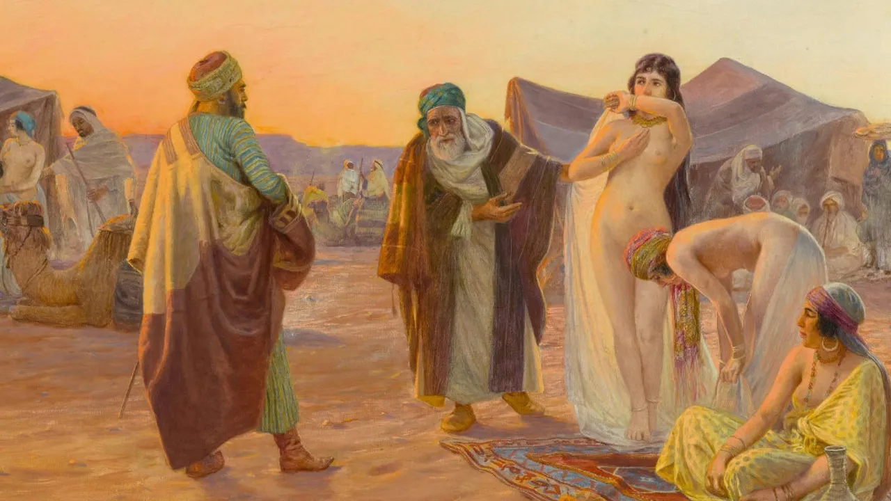 How much was a young, beautiful slave girl worth in the Ottoman Empire? Who could buy her?