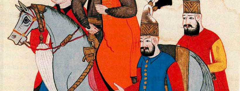 Why were the Ottomans terrified of blue-eyed people and why did they paint over the eyes of saints in frescoes?